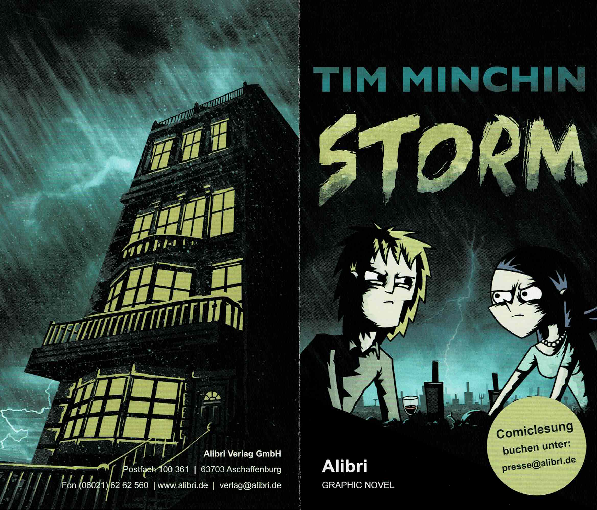 Storm – by Tim Minchin – Graphic Novel with my translation