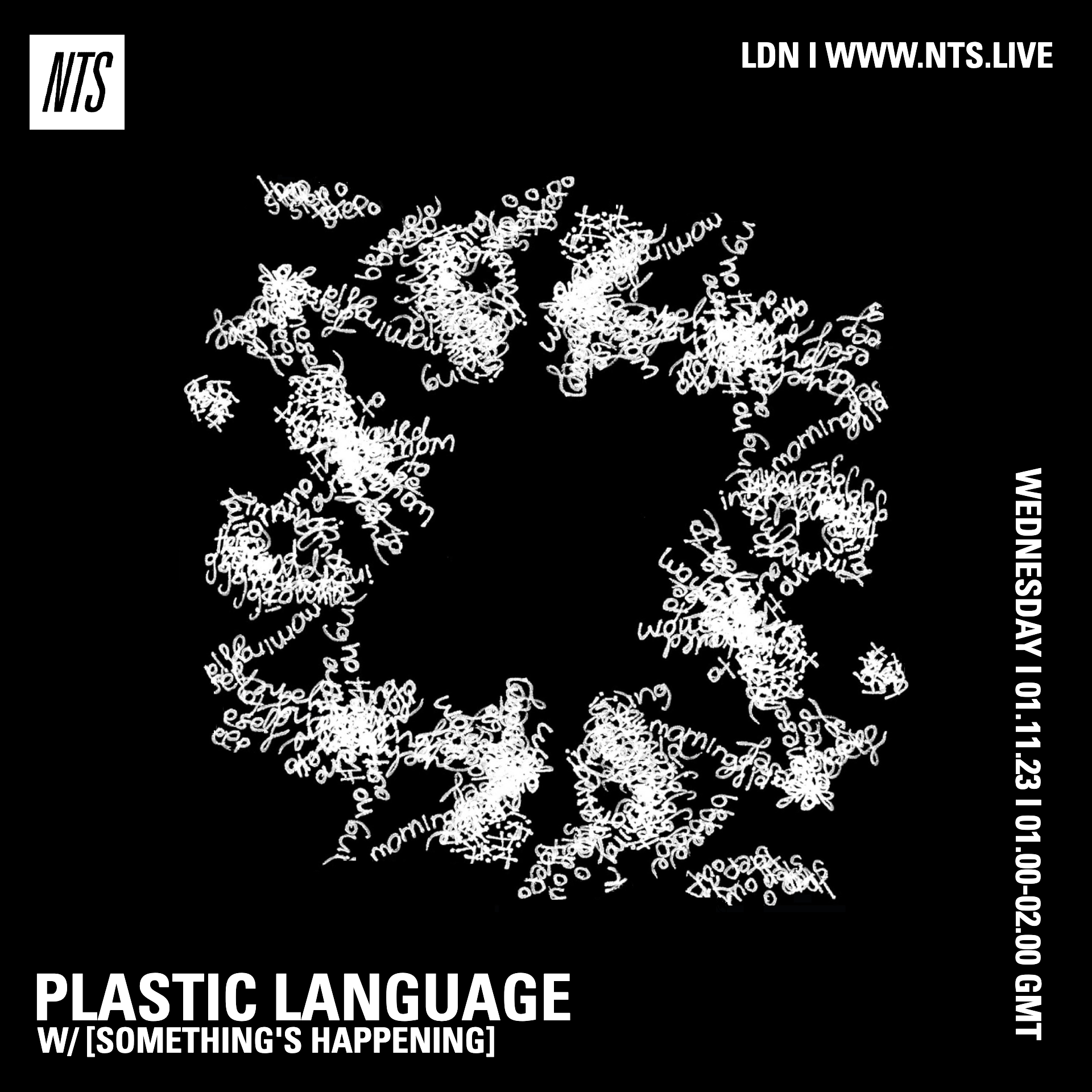New Soundpoem on „Plastic Language“, NTS Radio, London