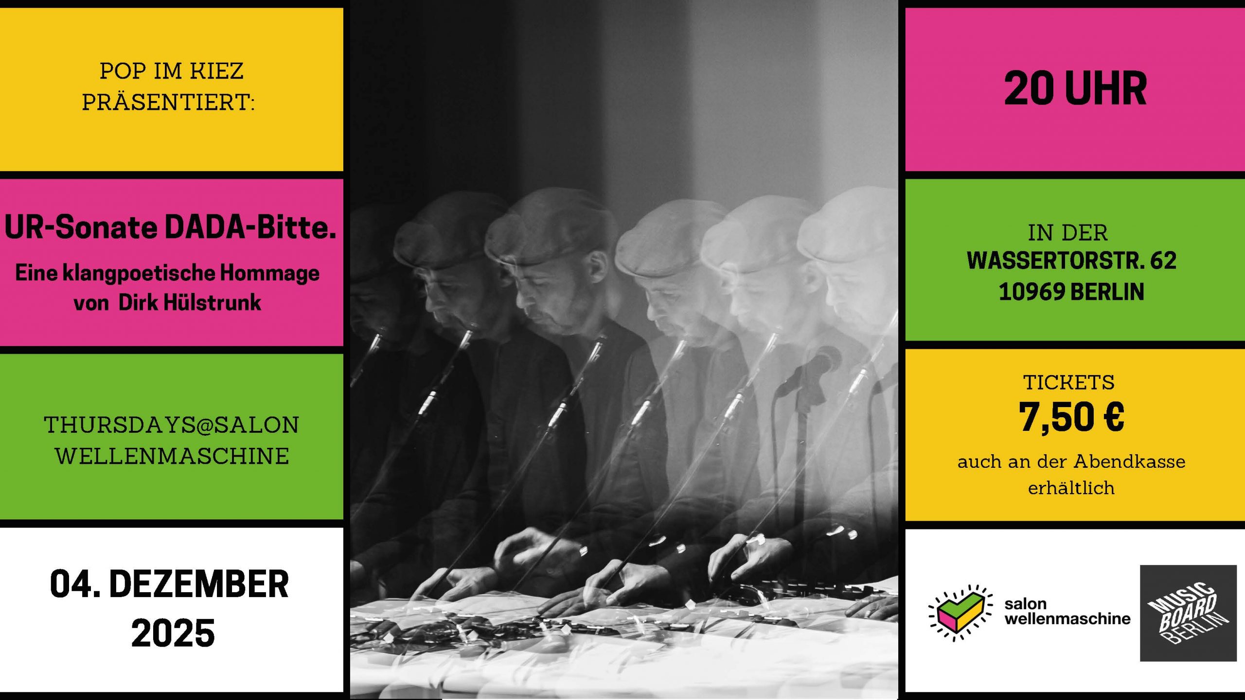 DADA Please – Dec. 5th, Berlin