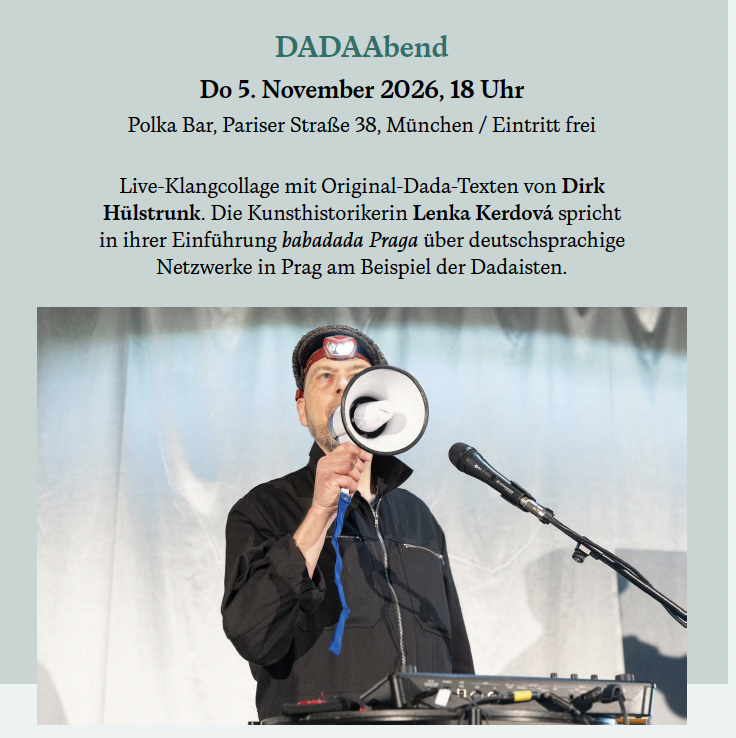 Dada Abend München, 5.11.2026